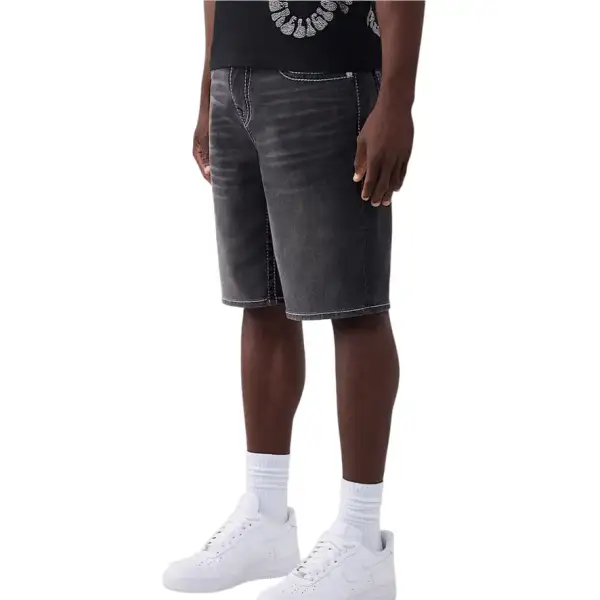 Men's Knit Denim Shorts