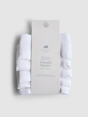 5pk Cotton Muslin Cloths detail 2