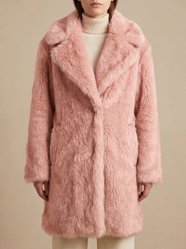 Faux Fur Long Coat