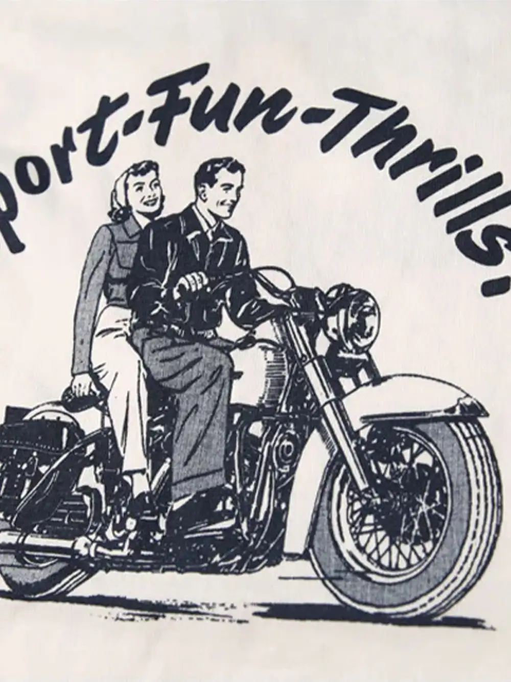 Heavyweight Cycling Printlinger Tee