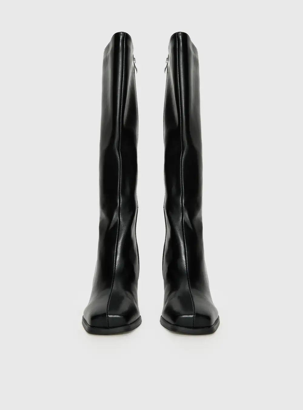 Open Toe Knee High Boots