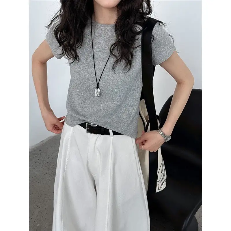 Round Neck Short Sleeve T-Shirt