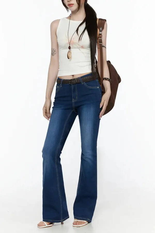 Bootcut Flared Jeans