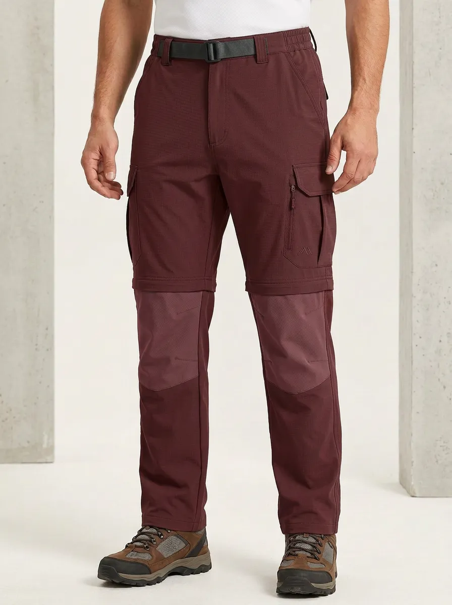 Men's Ridge Trail Waterproof Zip-Off Tactical Cargo Pants