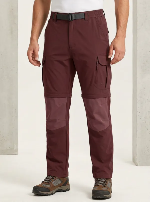 Men's Ridge Trail Waterproof Zip-Off Tactical Cargo Pants