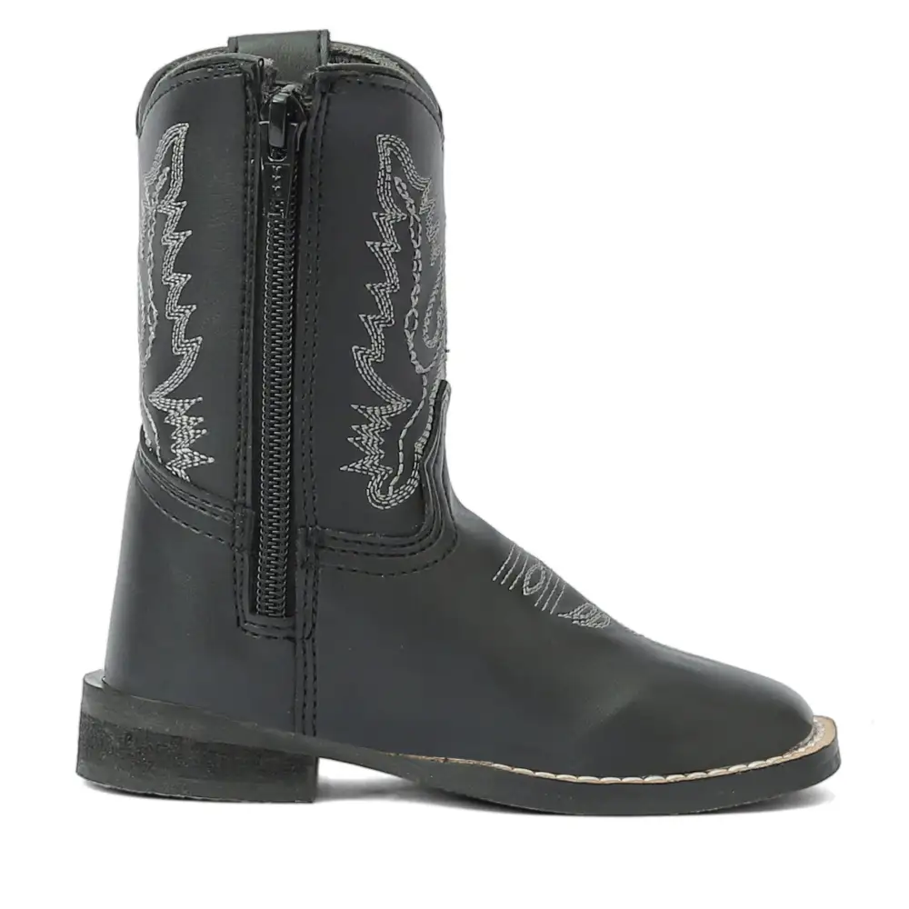 Casual Side Pull Men's Denim Boots