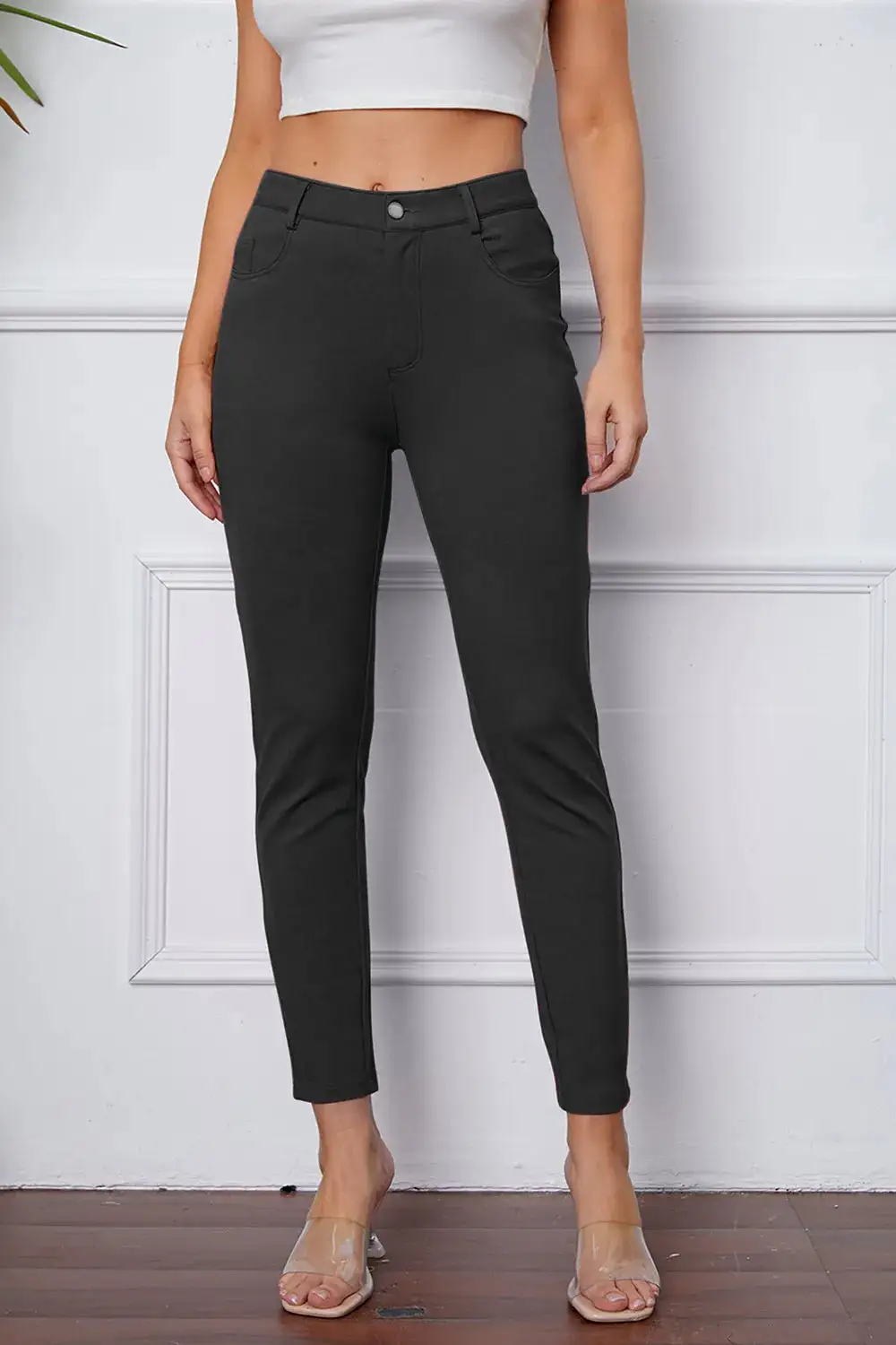 Pocketed Everyday Versatile Soft Pants