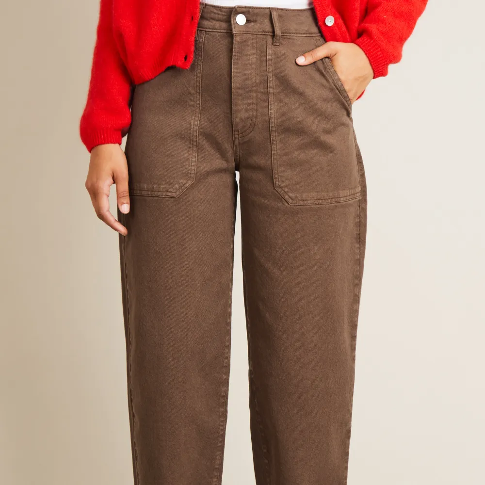 Women's Classic Flare Balloon Fatigue Jeans