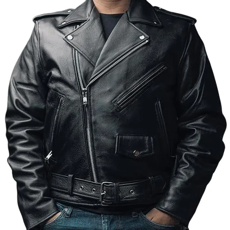 Leather Field Jacket