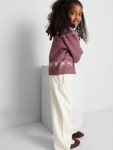 1-9yrs | Scallop Trim Cardigan detail 1