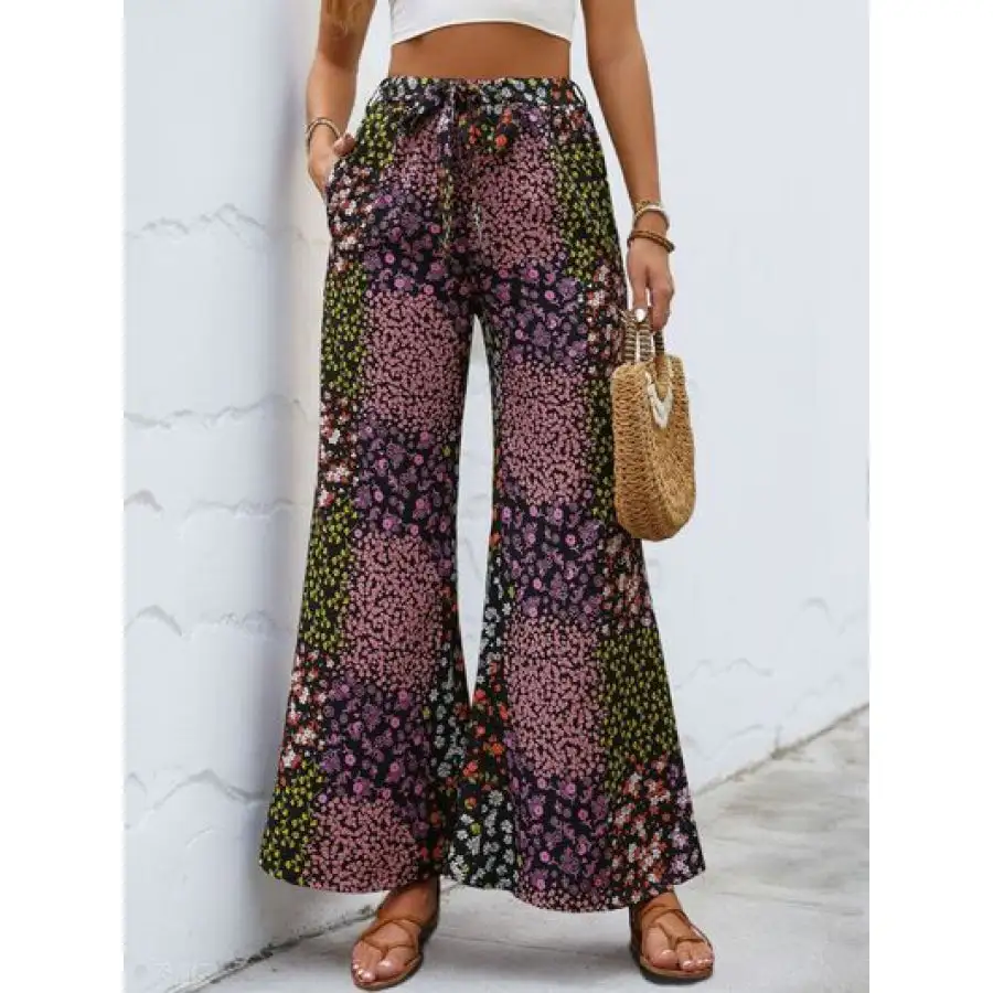 High Rise Wide Leg Pants