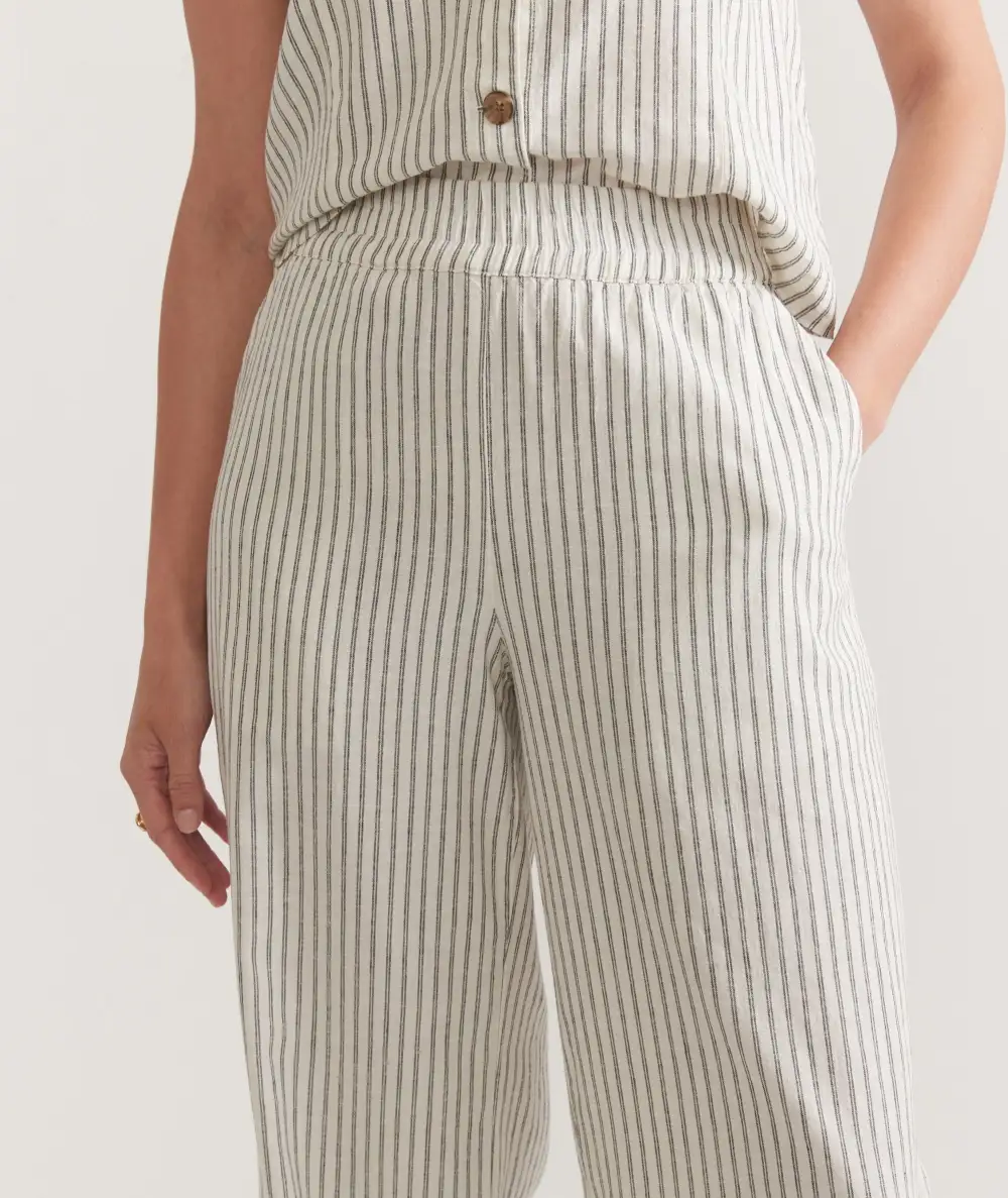 Natural Stripe Trouser