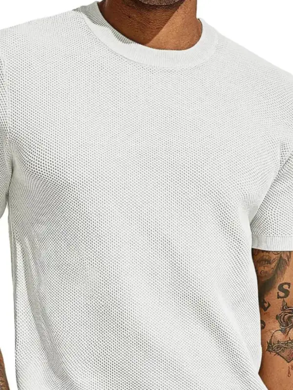 Round Neck Short Sleeve T-Shirt