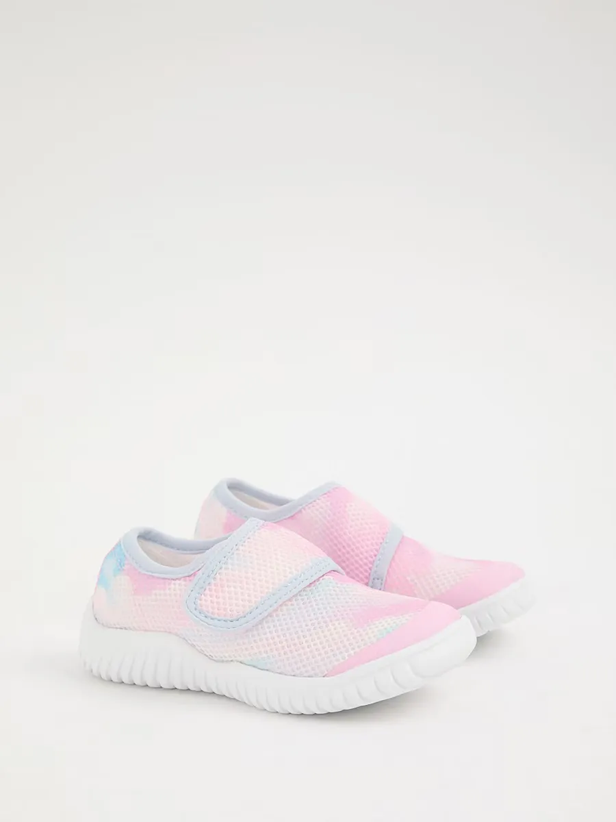 Pink Marble Aqua Sock Shoes