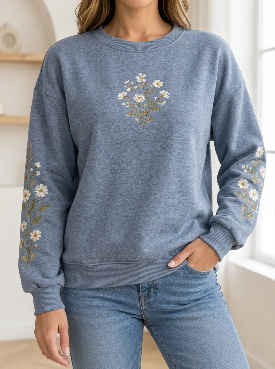 Women's Casual Denim Jacket for Refined Wear