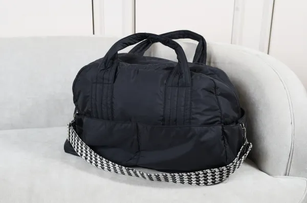Fluffy Duffle Bag with Strap (Big)