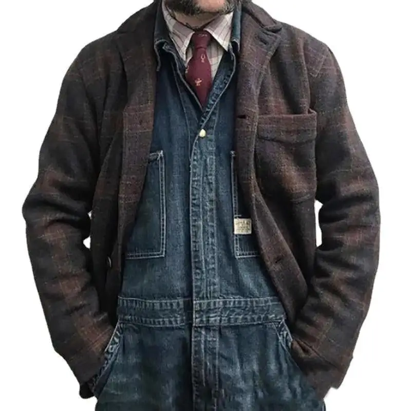 Rugged Pocket Check Jacket