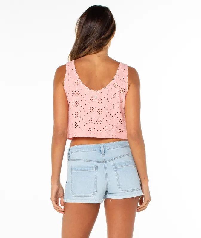 Soft Textured Fitted Top