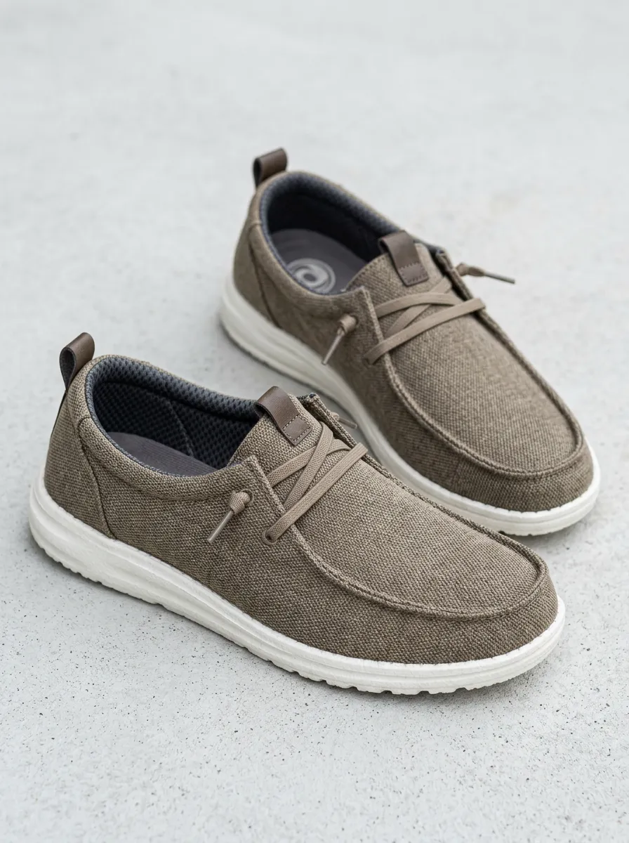 Streetwear Stretch Graphic Comfort Edit Men's Stretch Canvas Shoes