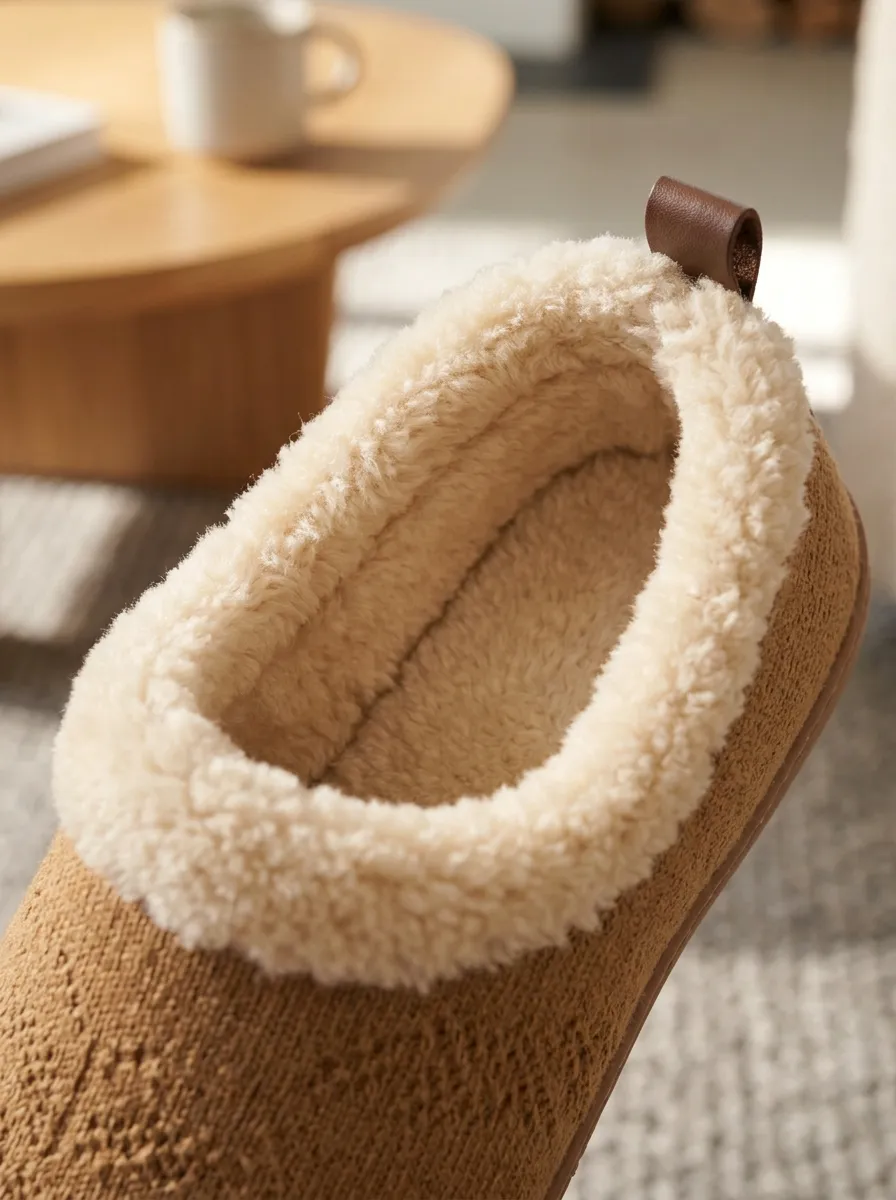 Casual Knit Graphic Edit Unisex Warm Wool Shoes