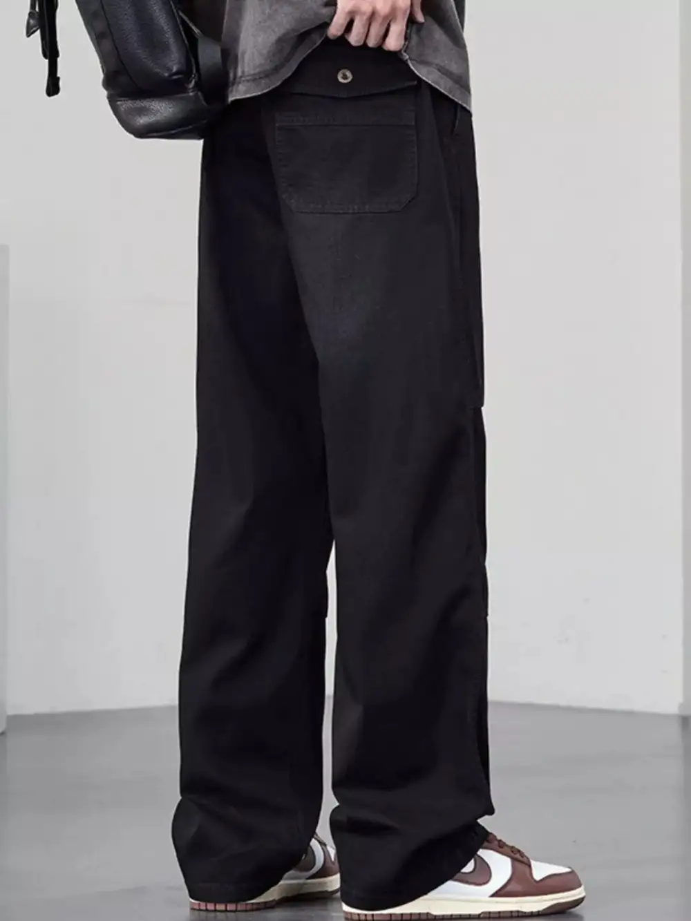 Everyday Wide Leg Drawstring Jeans
