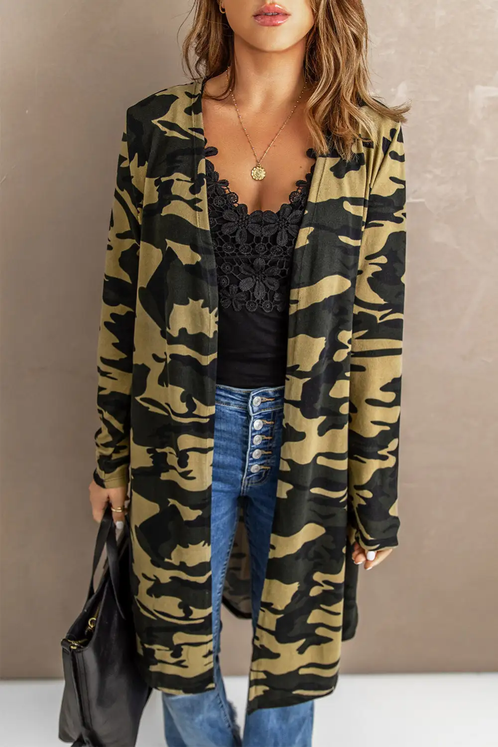 Longline Knit Cardigan