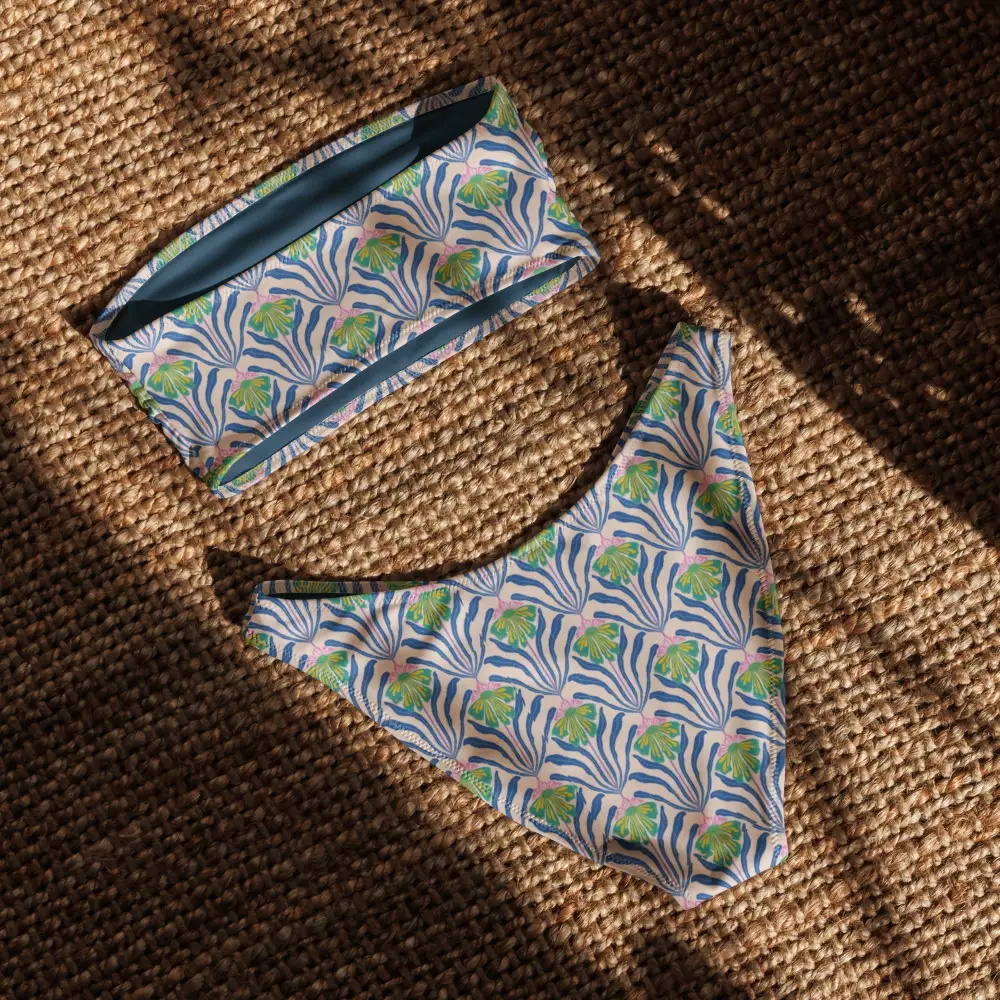 Smooth Bandeau Swim Set