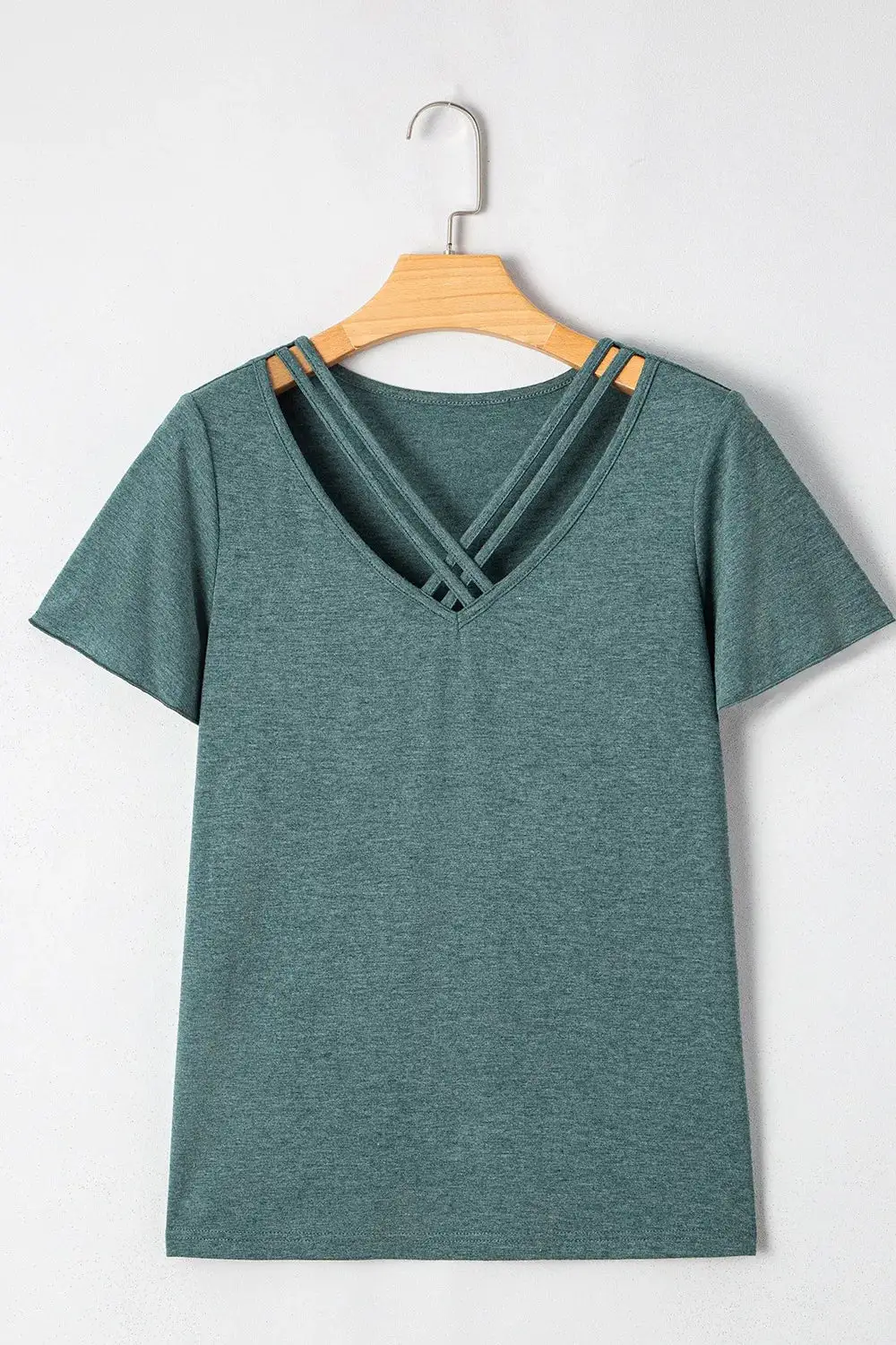 Effortless V-Neck Short-Sleeve T-Shirt