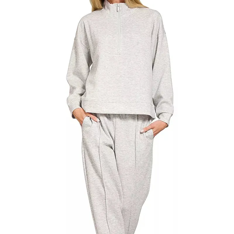Scuba Half Zip Pullover and Jogger Set