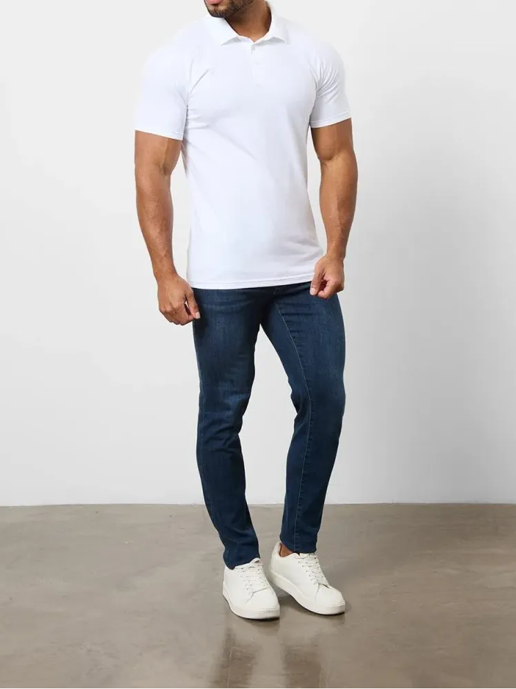 Soft Simple  Athletic All Rounder Polo 5-Pack