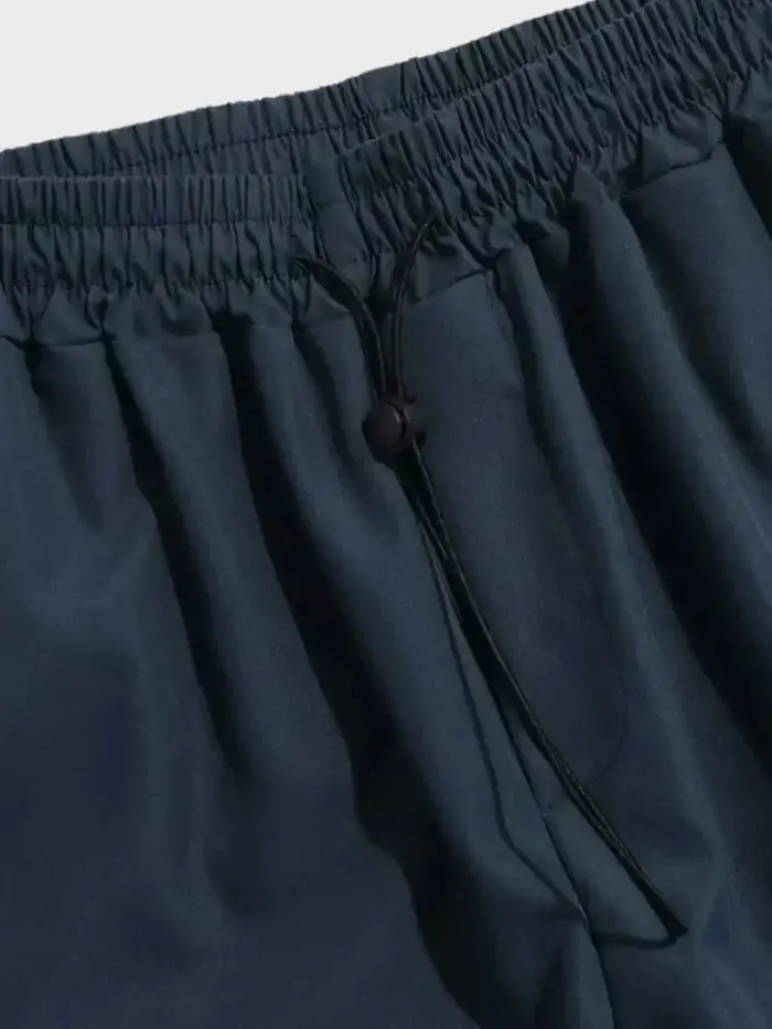 Men'slim Fit Cargo Pants with Rits for Dagelijks En Outdoor Gebruik
