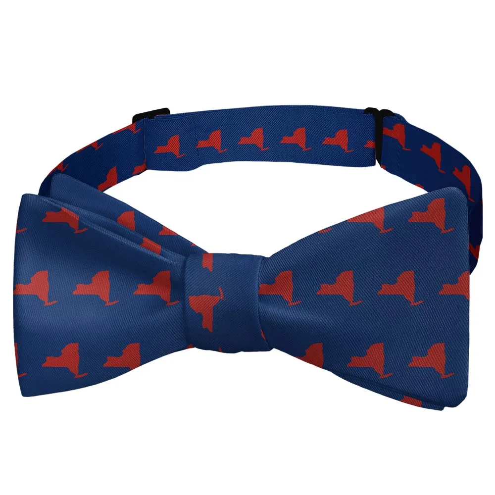 Refined Outline Motif Pattern Bow Tie