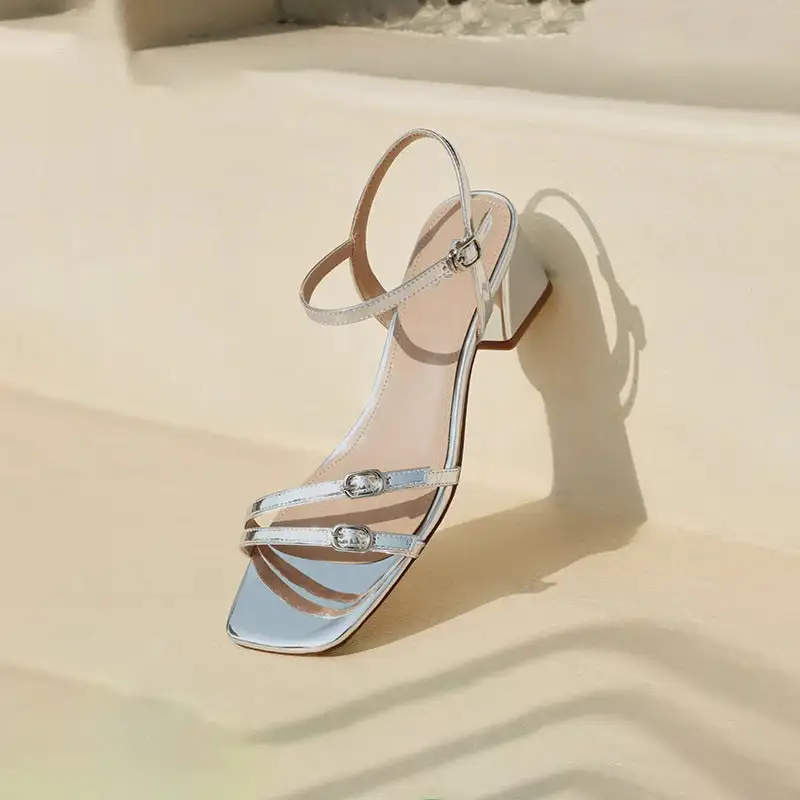 Strappy Block Heel Sandals