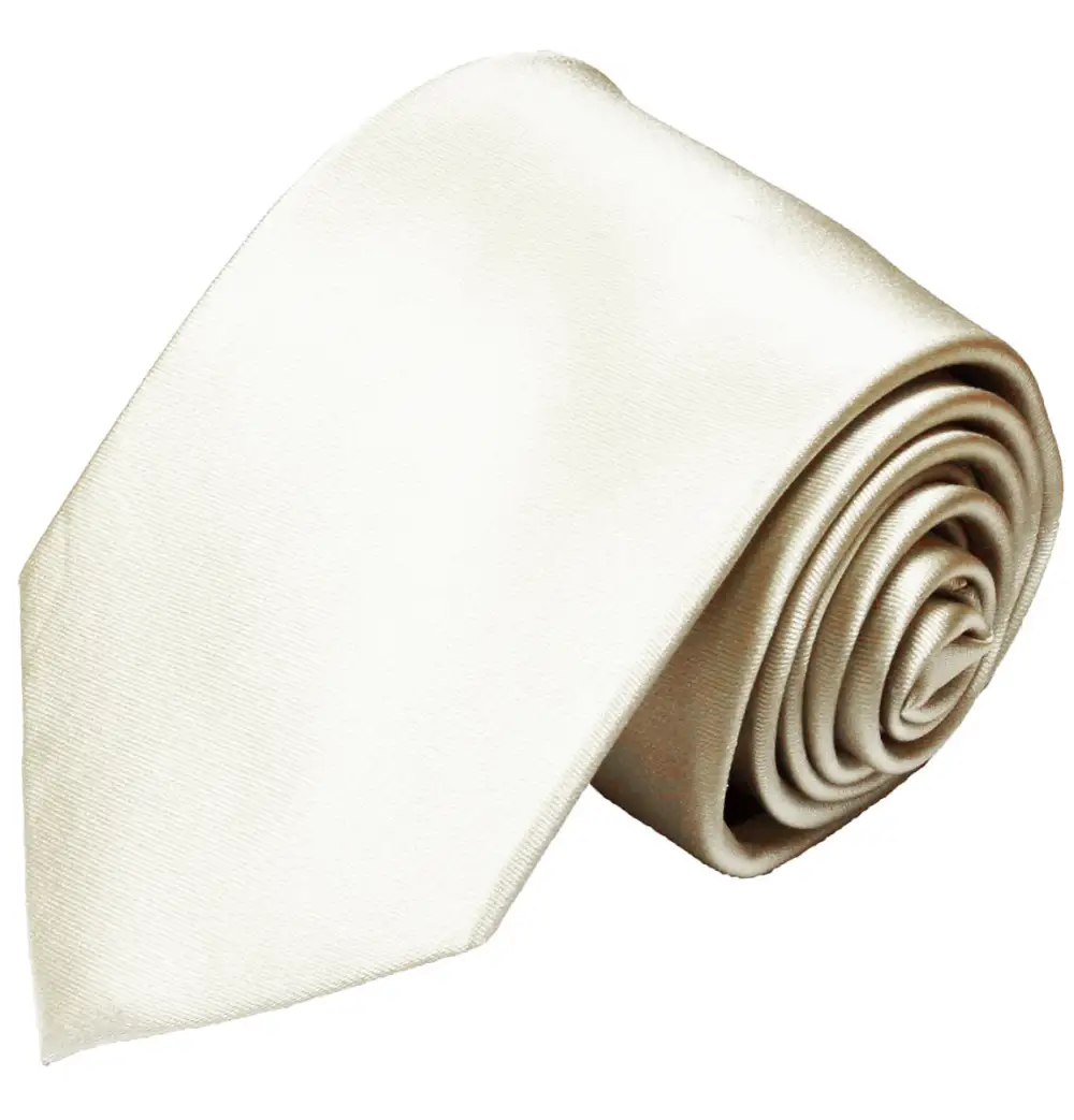 Clean Solid Men's Necktie With Pocket Square