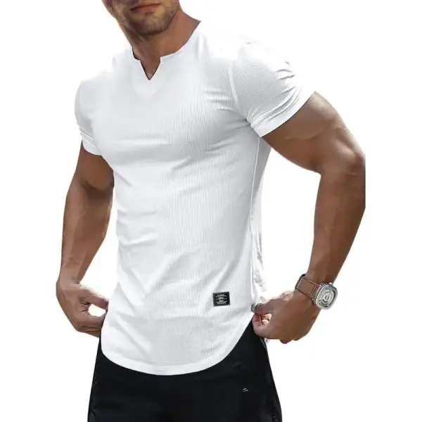 Knit Textured Easy Tee