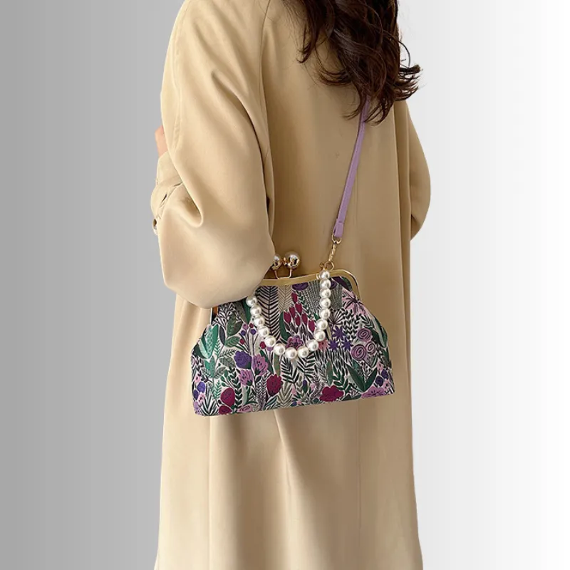Coral Stone Shoulder Bag