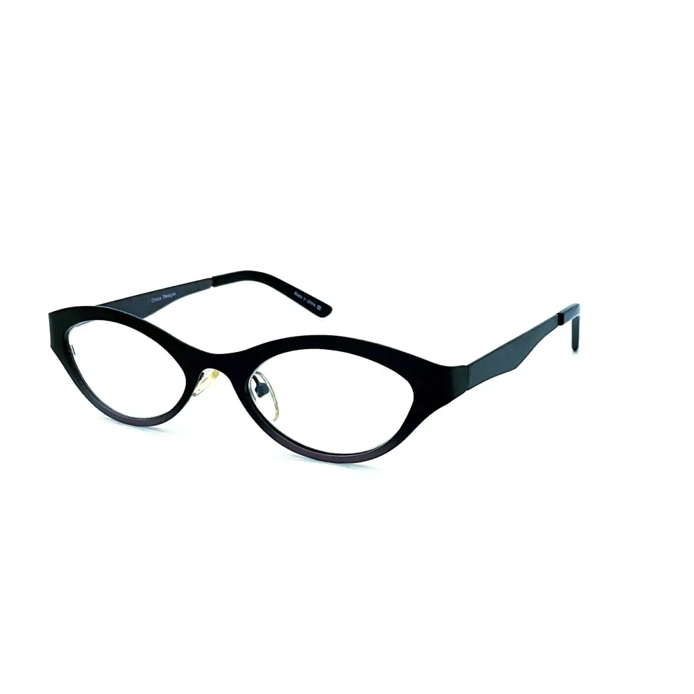Oval Reading Glasses with Case
