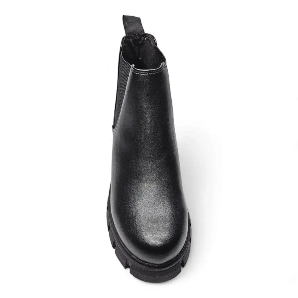 Poppy Lug Sole Slip-On Chelsea Bootie