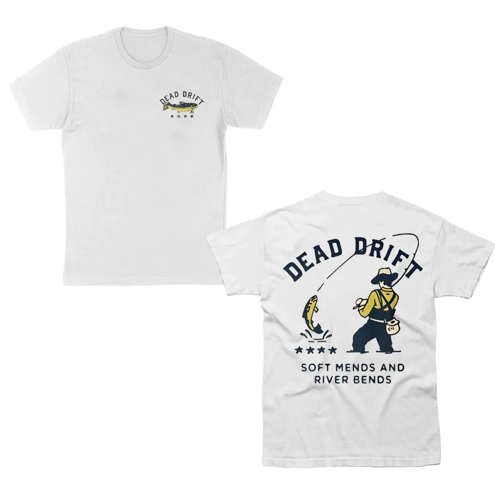 Short Sleeve Man Is Fishing T-Shirt