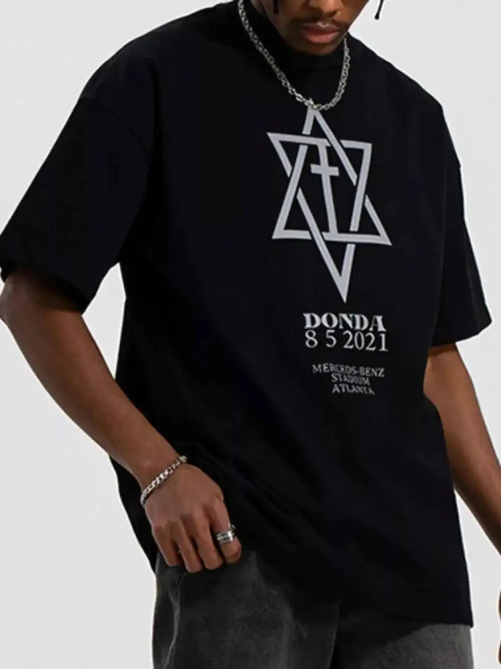Relaxed Graphic Round Neck Half Sleeve T-Shirt