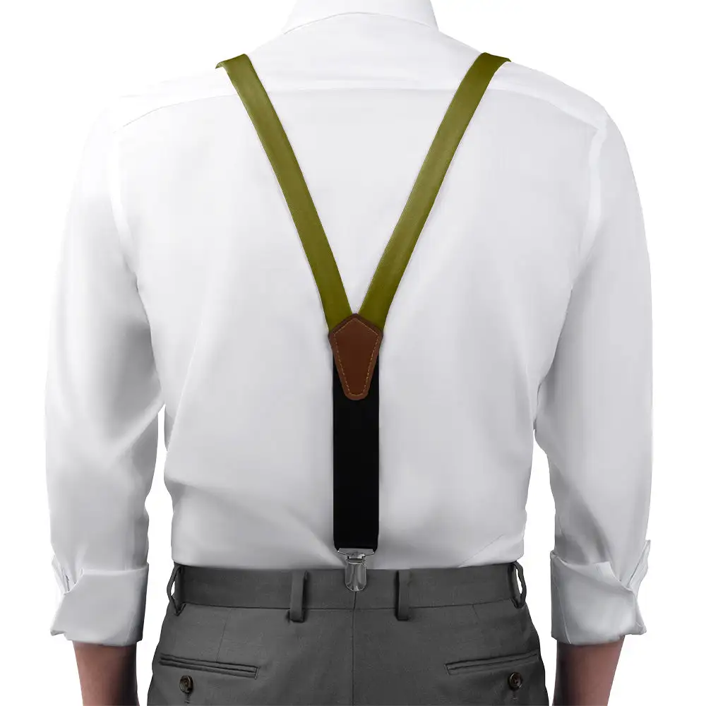 Refined Streamlined Wedding Suspenders
