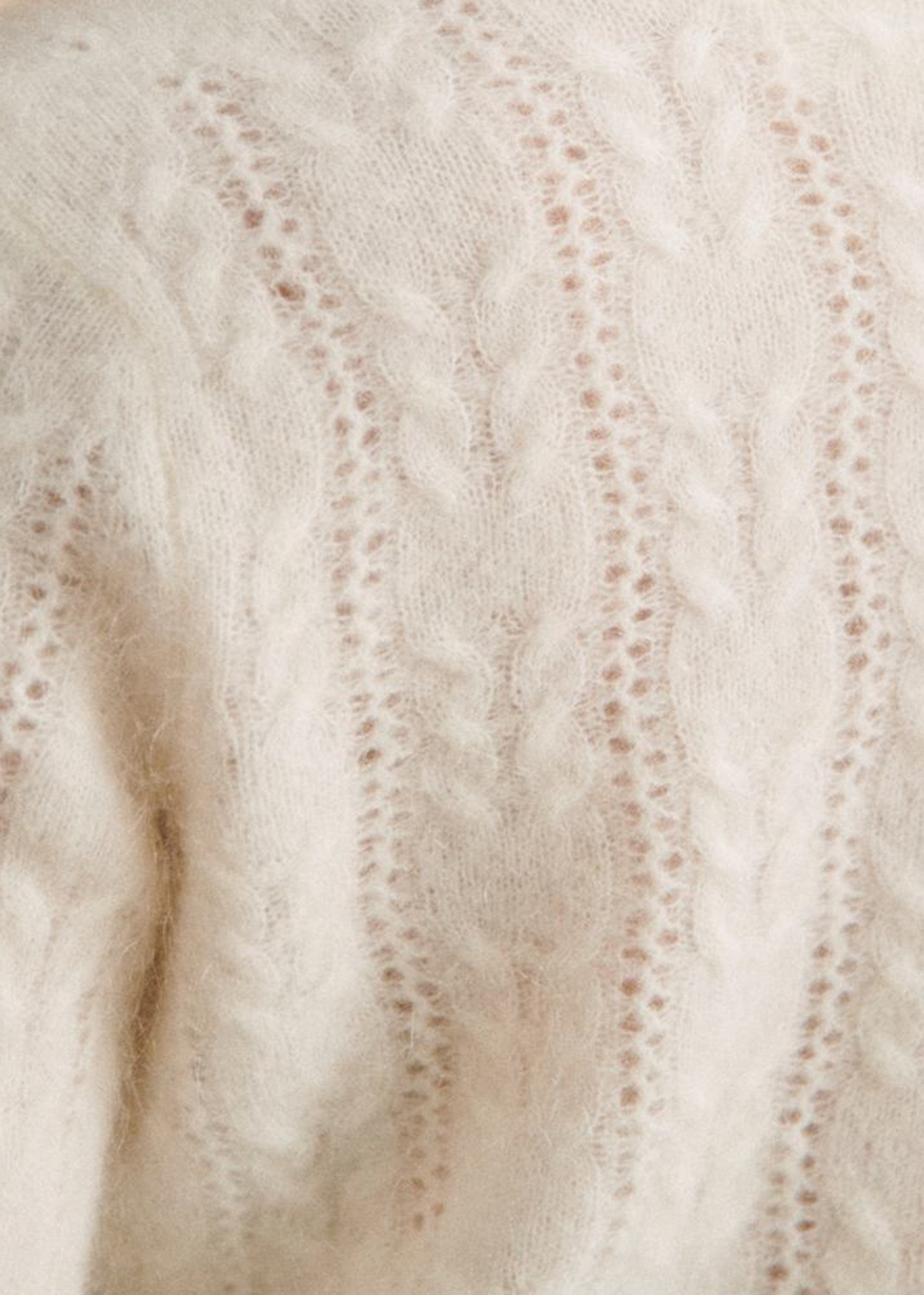 V-Neck Long Sleeves Merino Wool