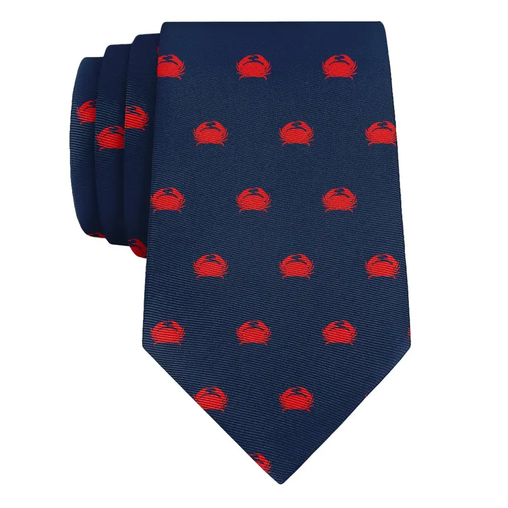 Refined Animal Motif Detail Necktie