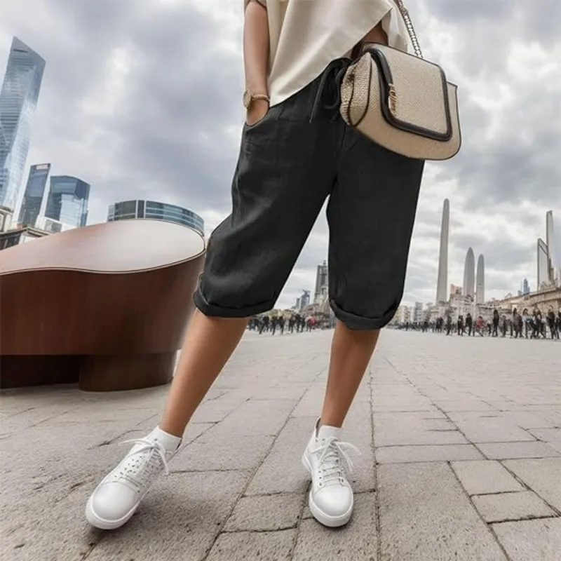 Cotton Linen Shorts
