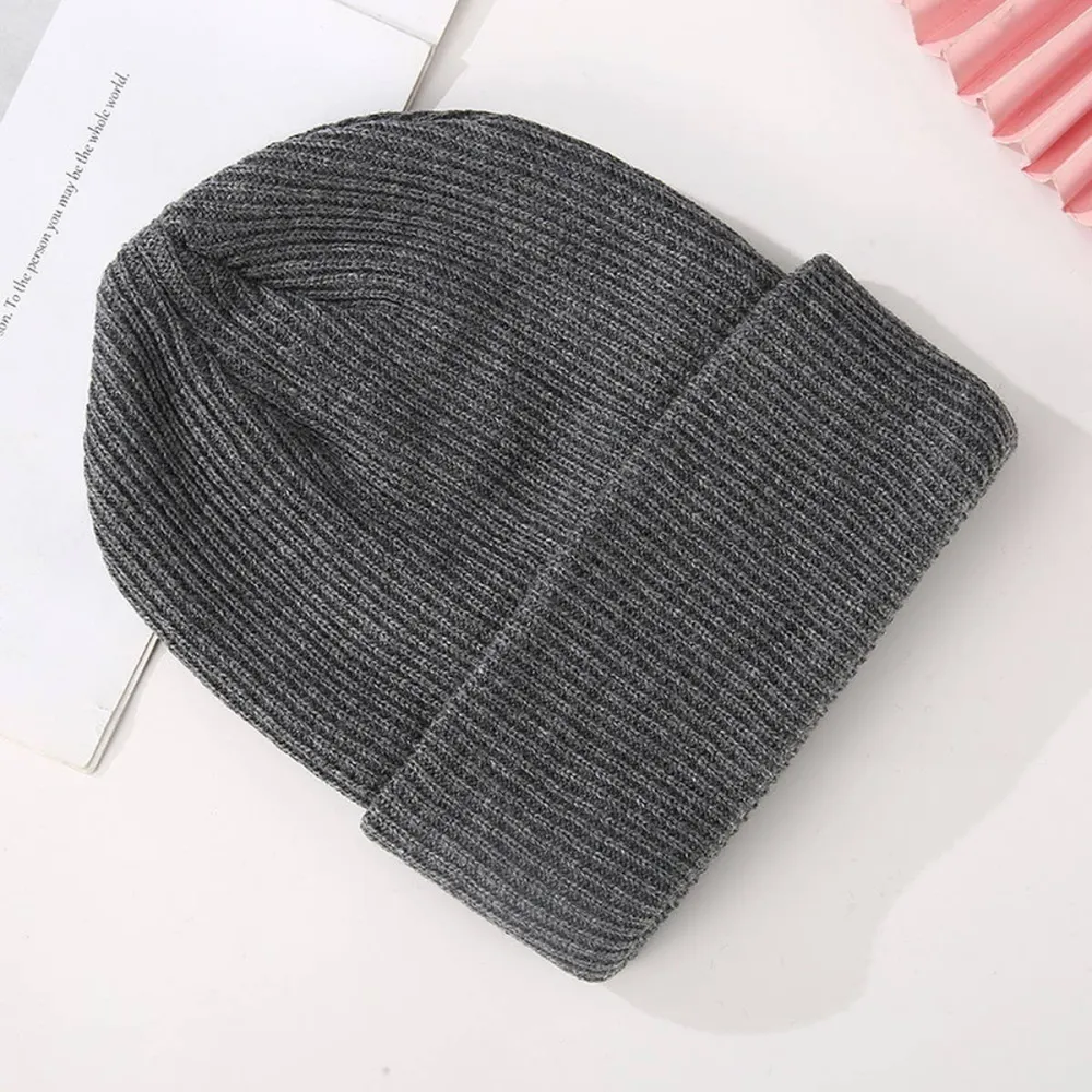 Faux Fur Knit Beanie