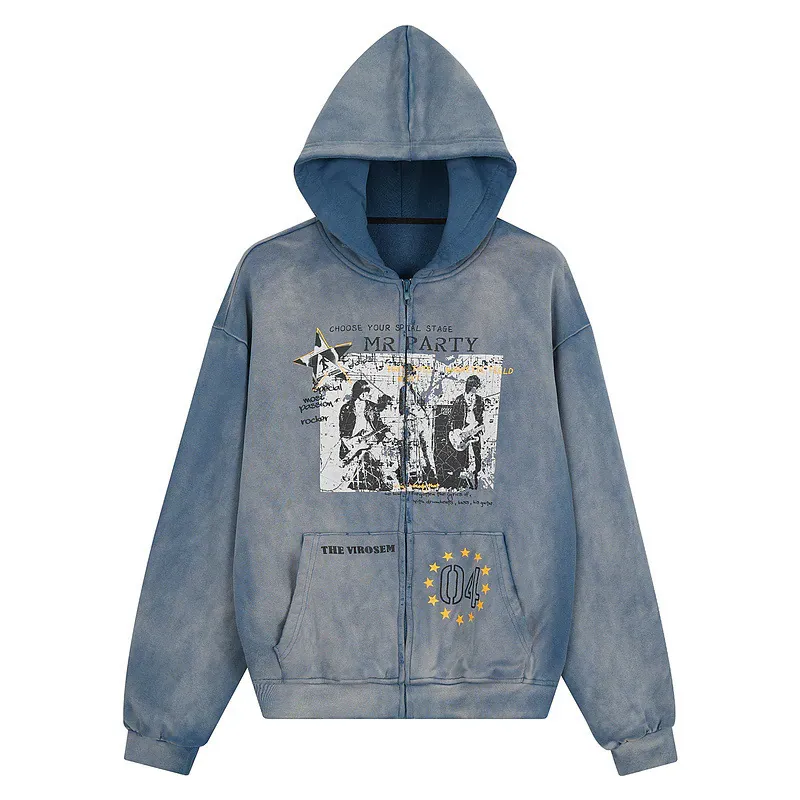 Rock Star Washed Cotton Jacket
