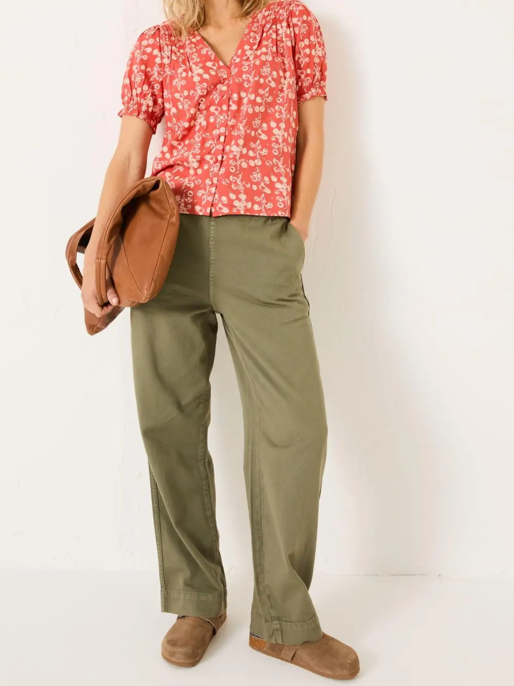 Burnt Orange Jade Blouse