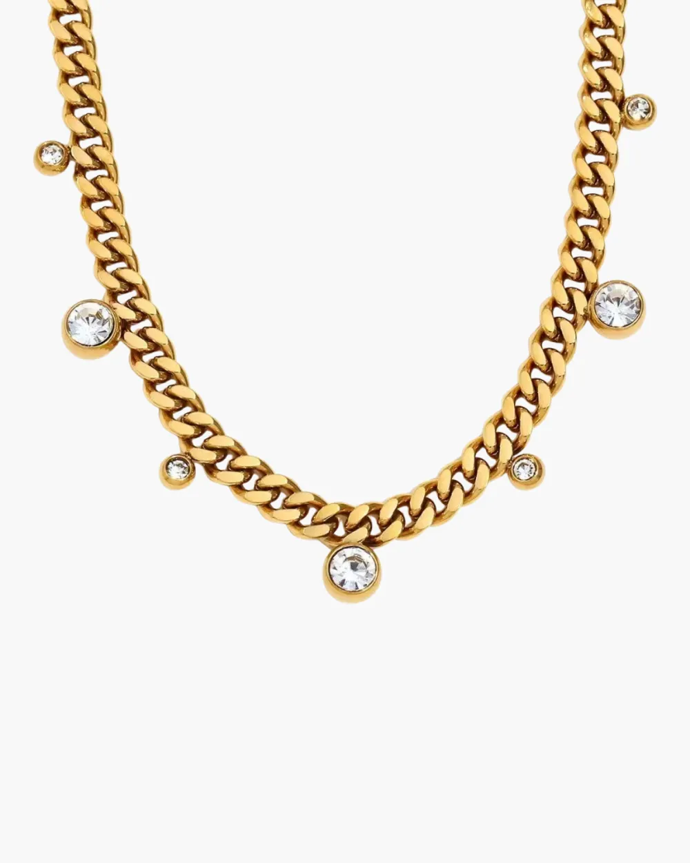Nova CZ Cuban Necklace