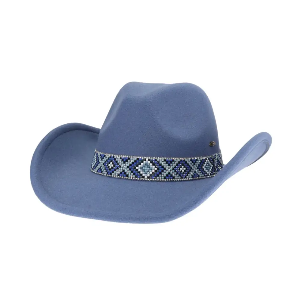 Aztec Beads Cowboy Hat