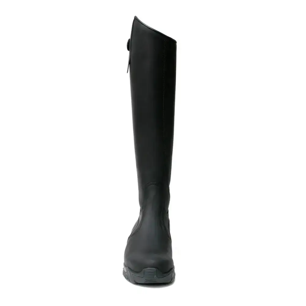 Leather Adjustable Tall Riding Boots